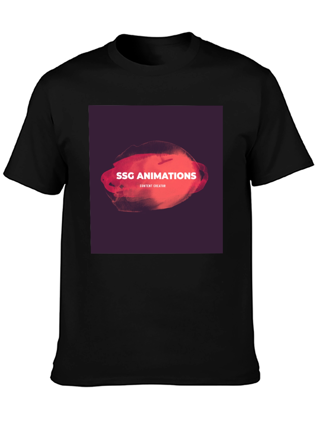 SSG Animations Graphic T-Shirt - Content Creator Tee