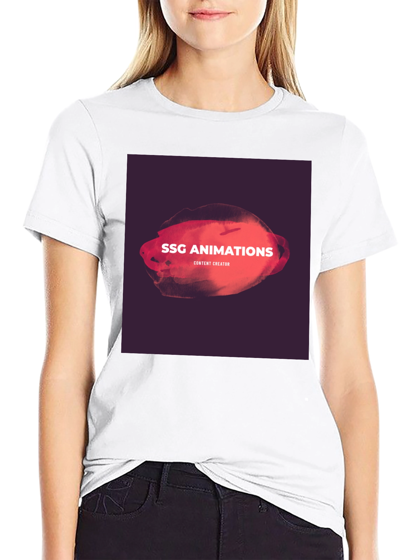 SSG Animations Graphic T-Shirt - Content Creator Tee