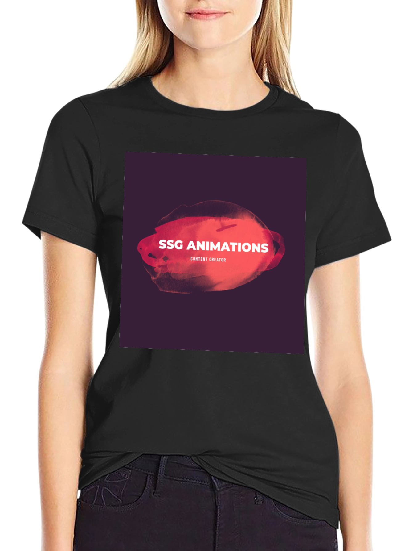 SSG Animations Graphic T-Shirt - Content Creator Tee