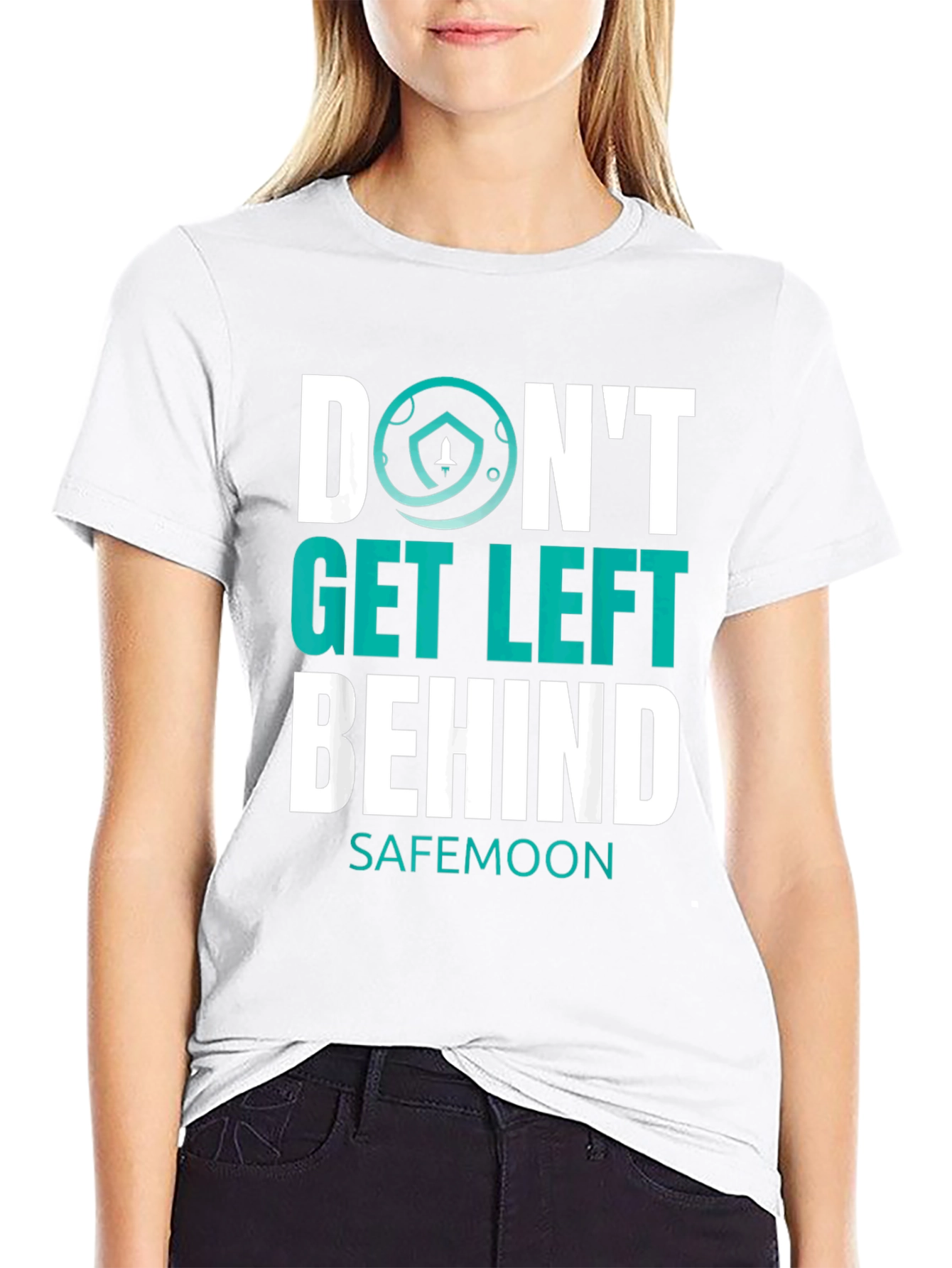 Dont Get Left Behind Safemoon Graphic T-Shirt