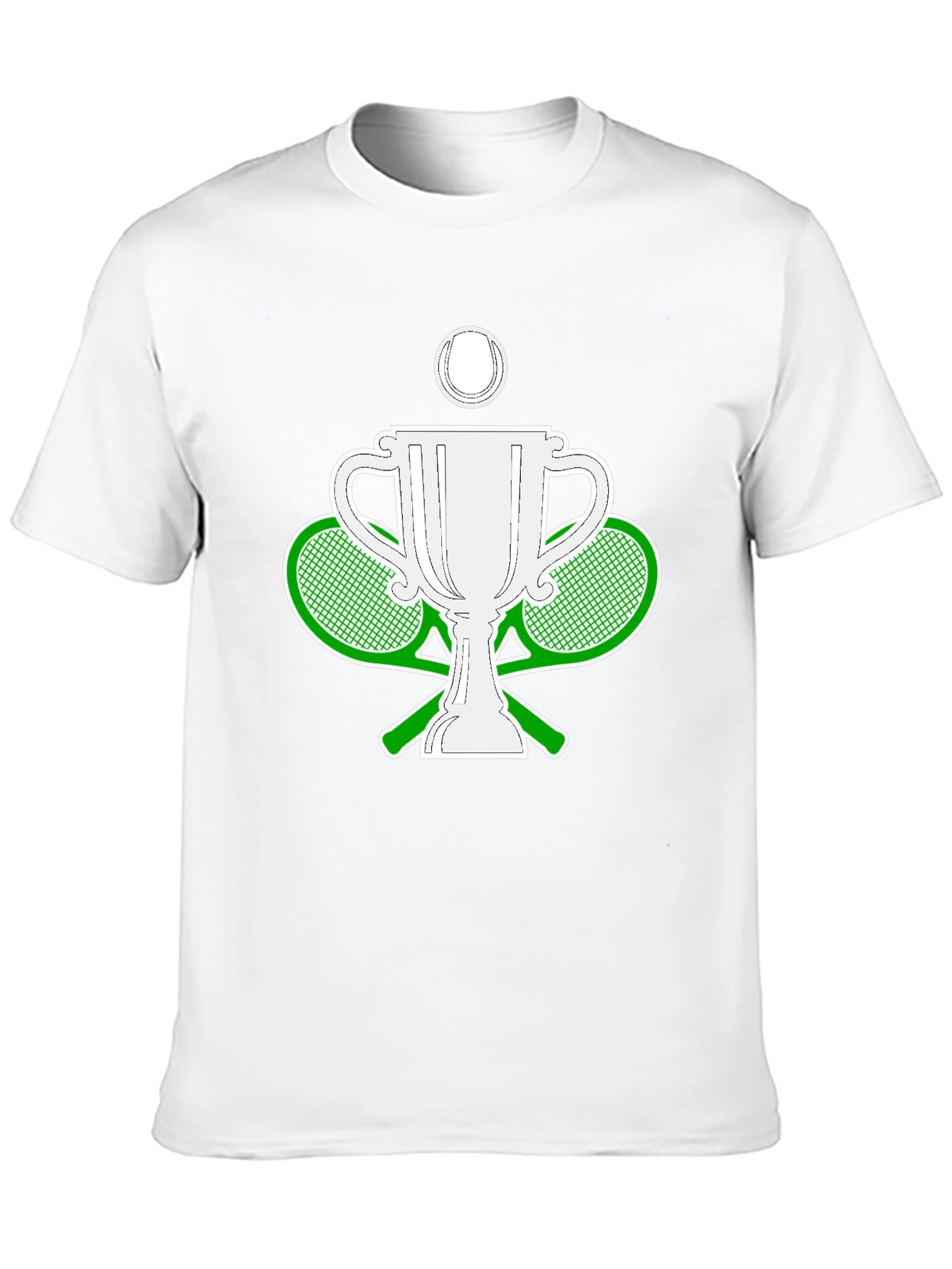 Tennis Champion Black T-Shirt