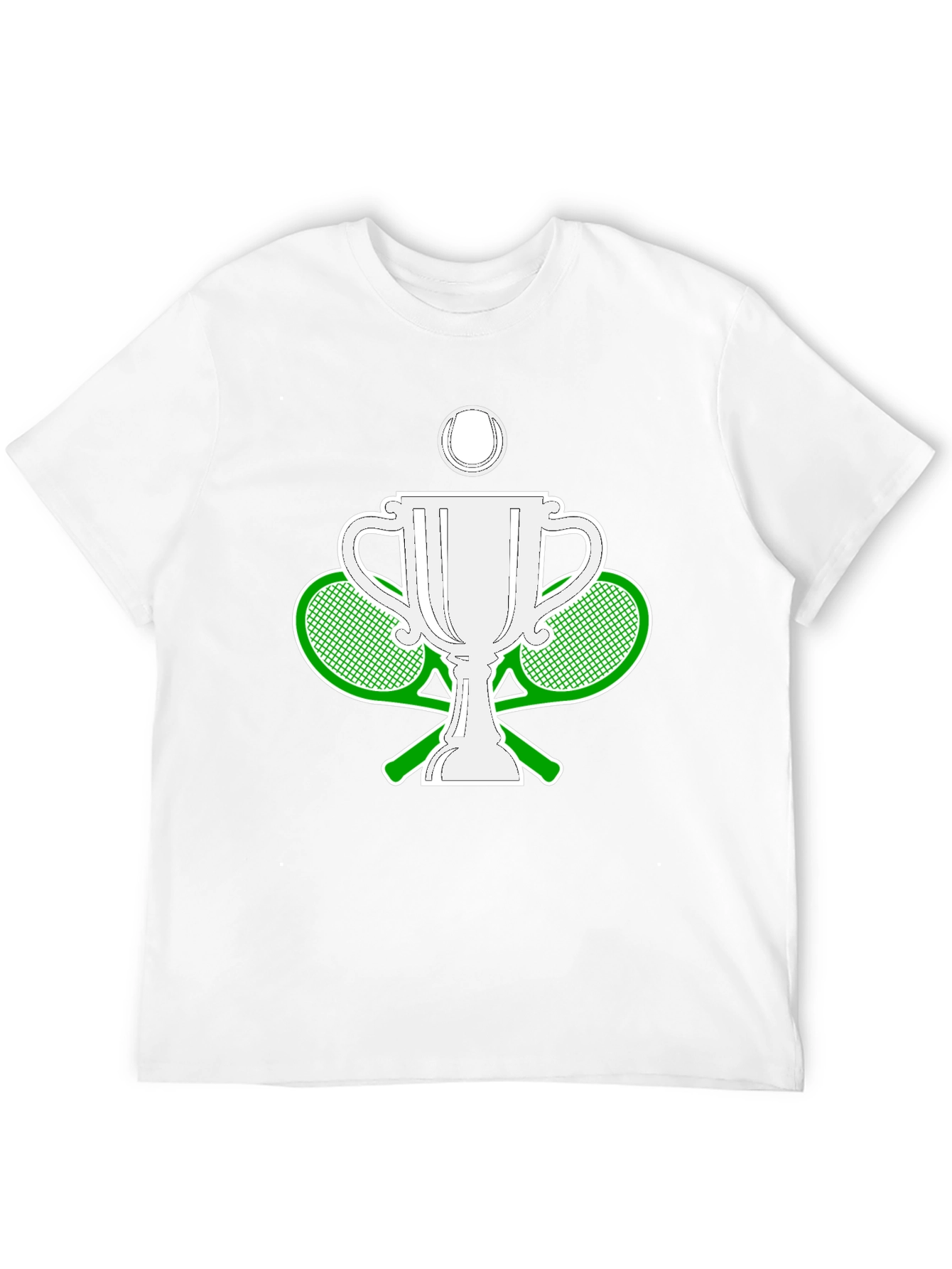 Tennis Champion Black T-Shirt