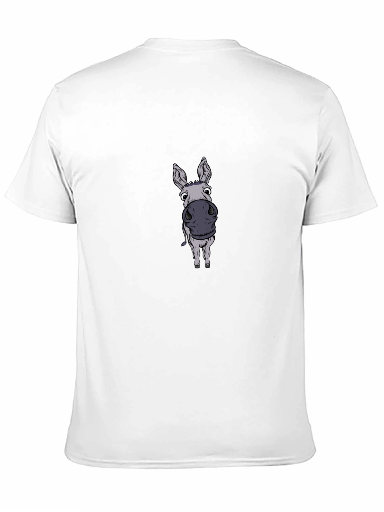 Funny Donkey Graphic T-Shirt - Black Cotton Tee