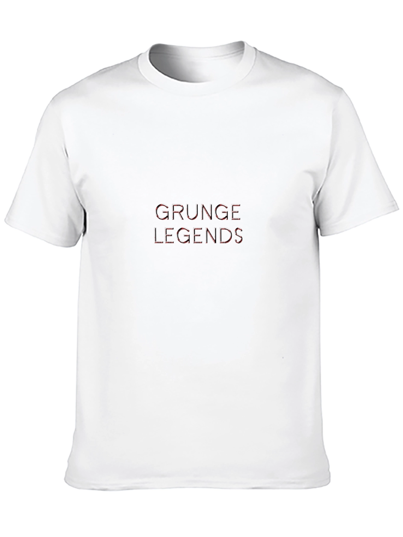 Grunge Legends Graphic Black T-Shirt