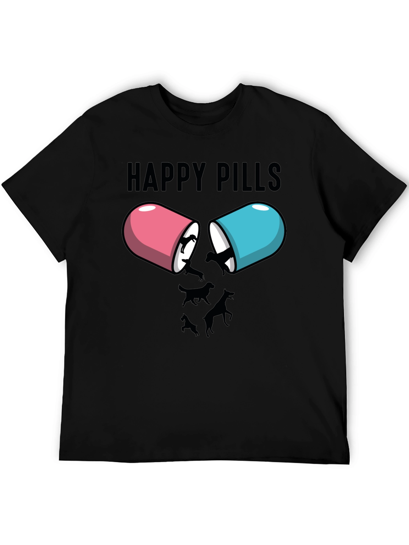 Happy Pills Dog Lover T-Shirt