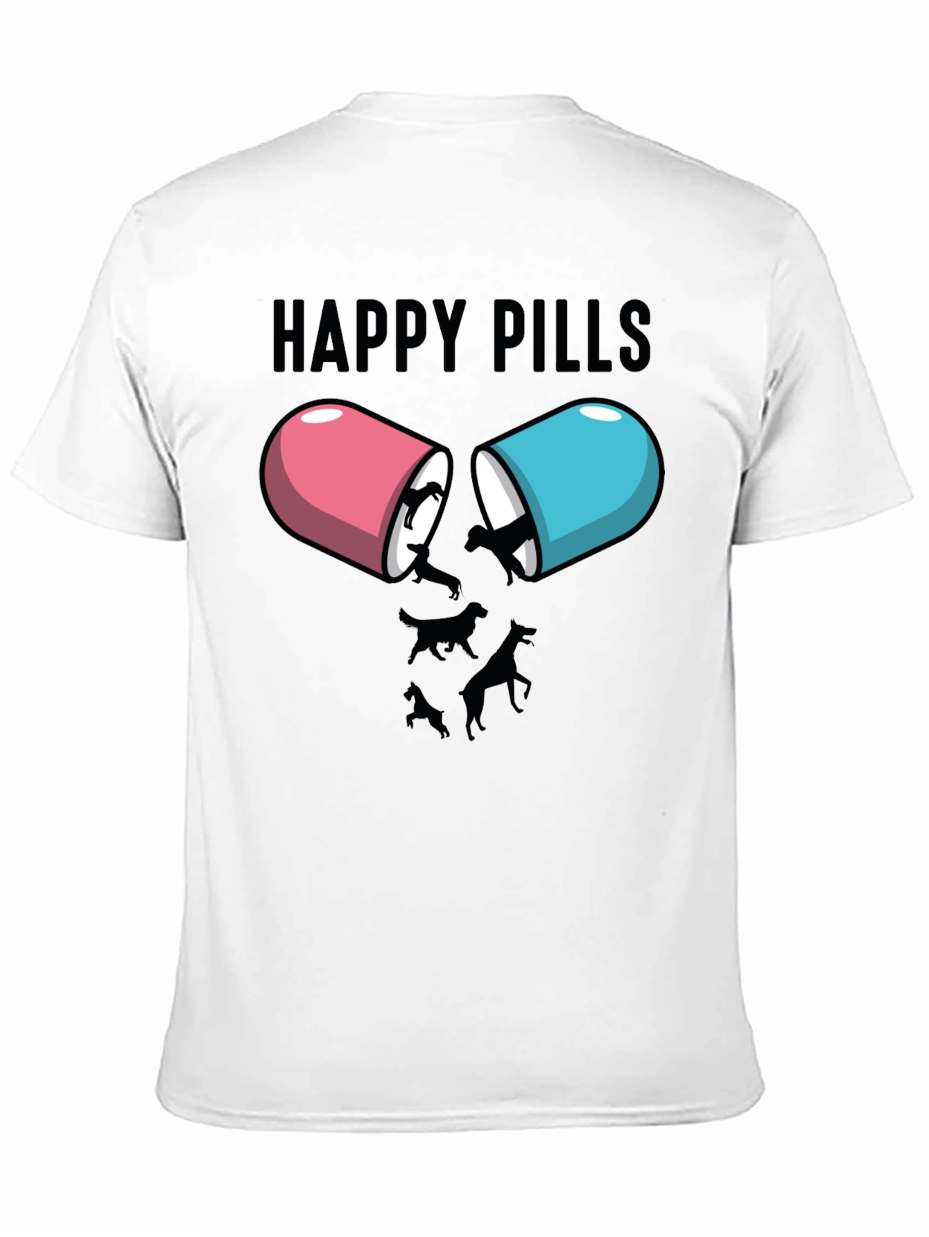 Happy Pills Dog Lover T-Shirt