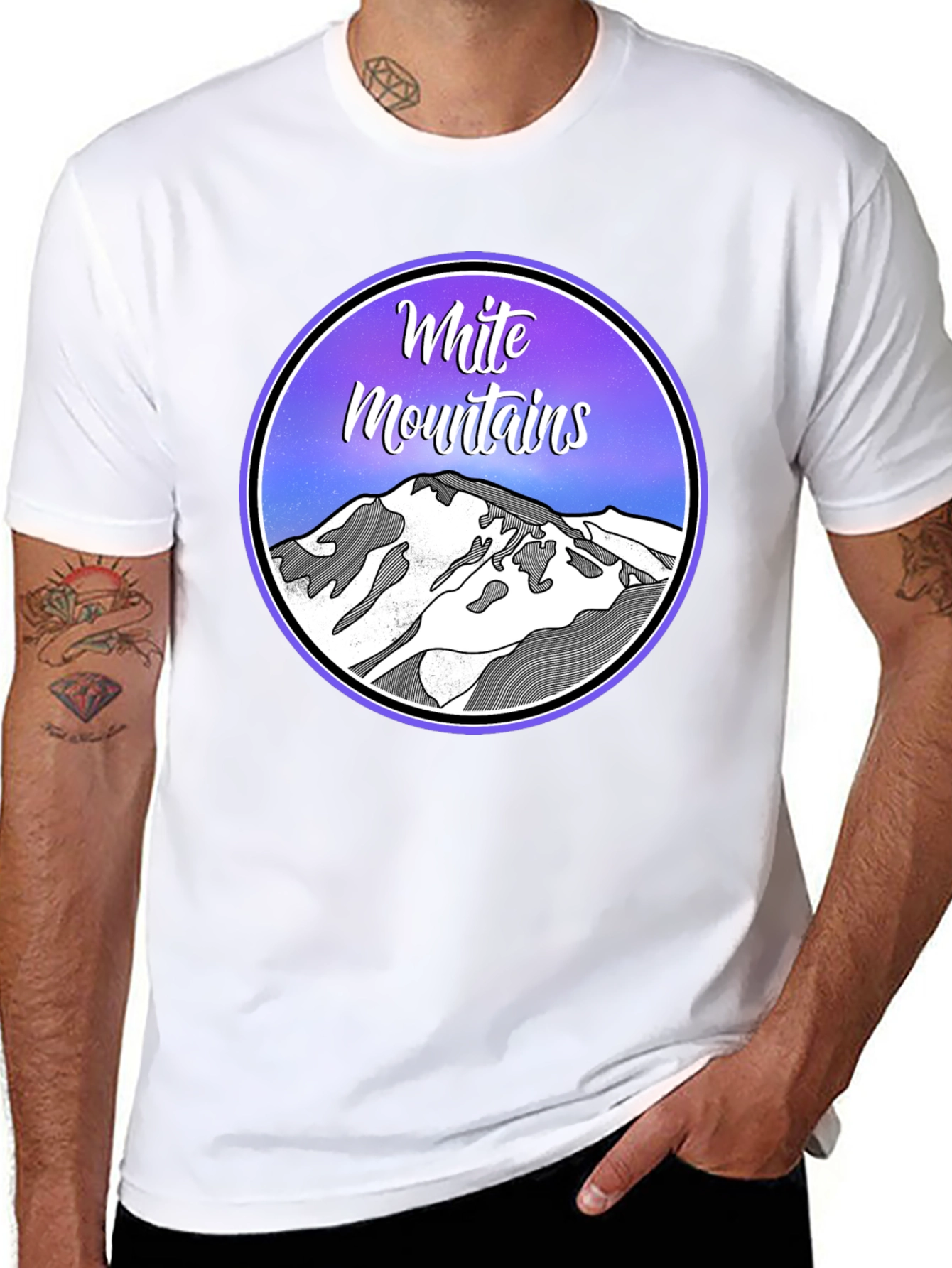 White Mountains Graphic T-Shirt