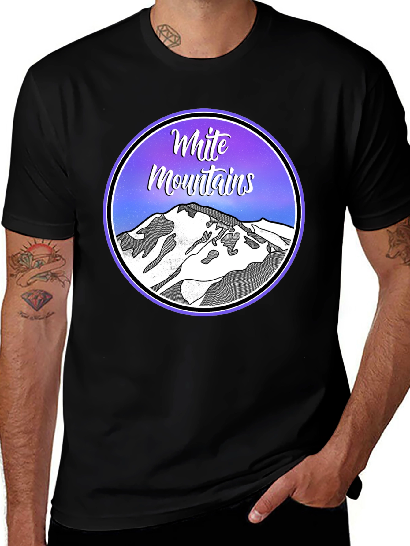 White Mountains Graphic T-Shirt