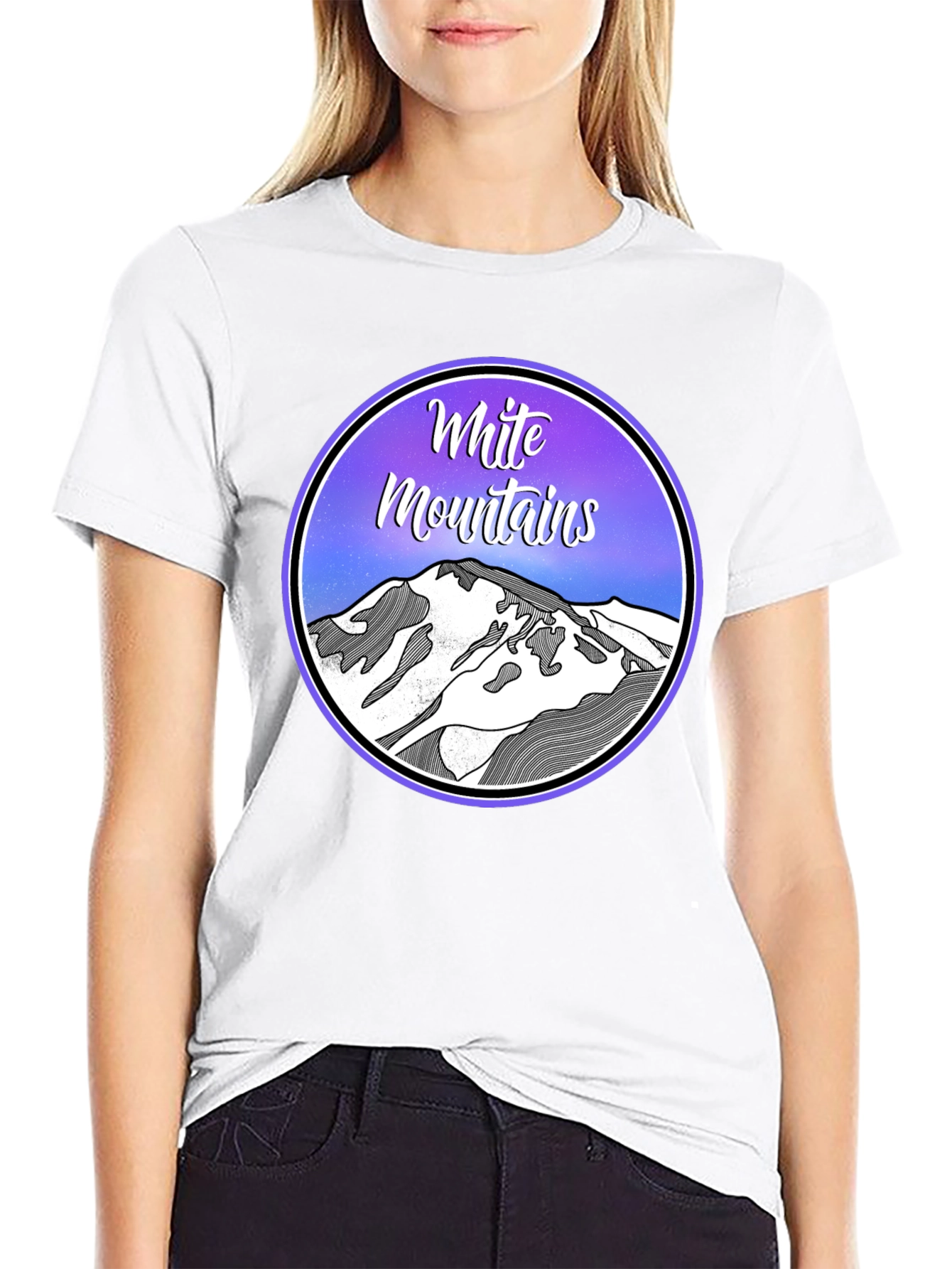 White Mountains Graphic T-Shirt