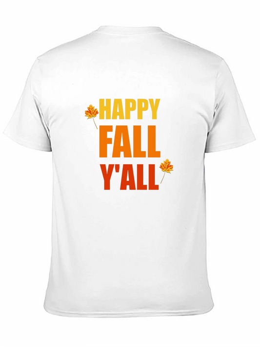 Happy Fall Yall Graphic Tee