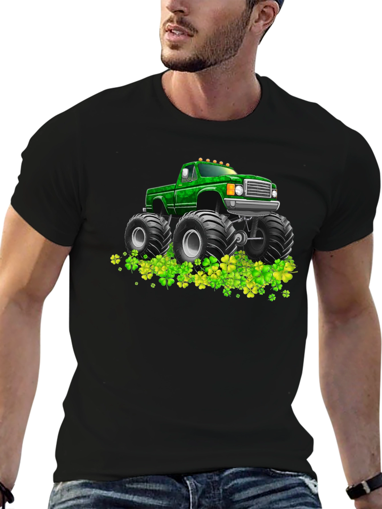 St. Patricks Day Monster Truck T-Shirt