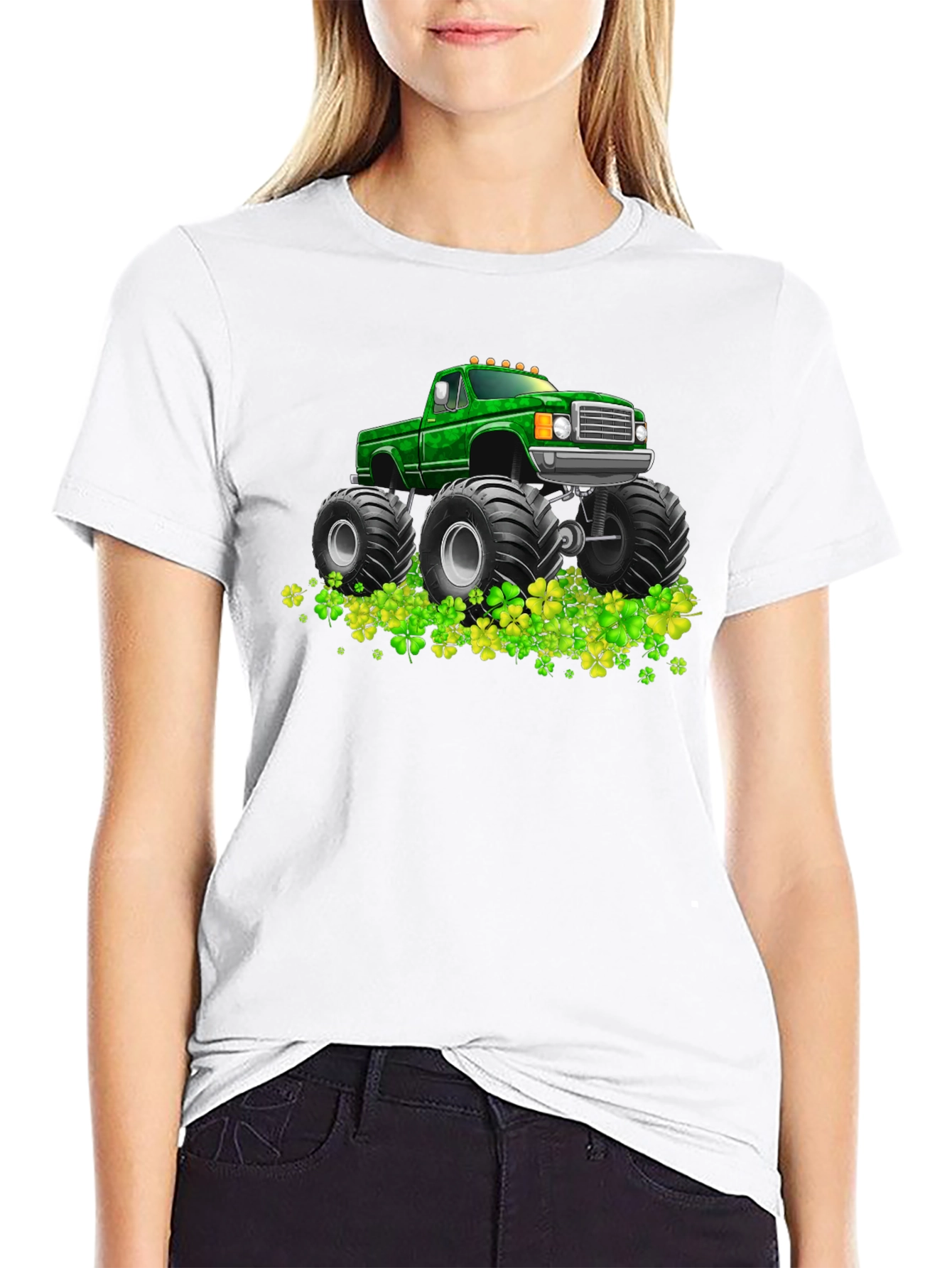 St. Patricks Day Monster Truck T-Shirt