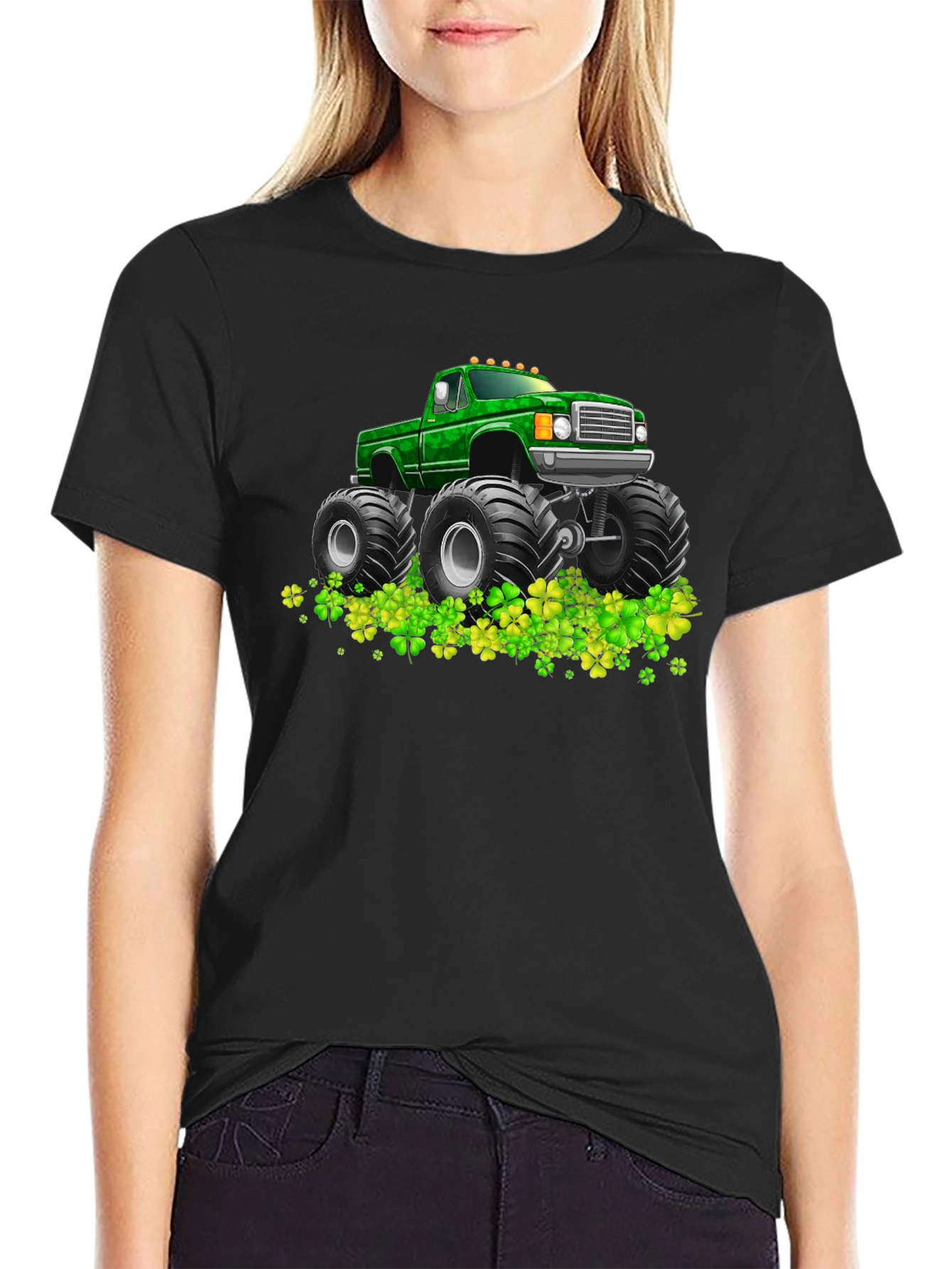 St. Patricks Day Monster Truck T-Shirt