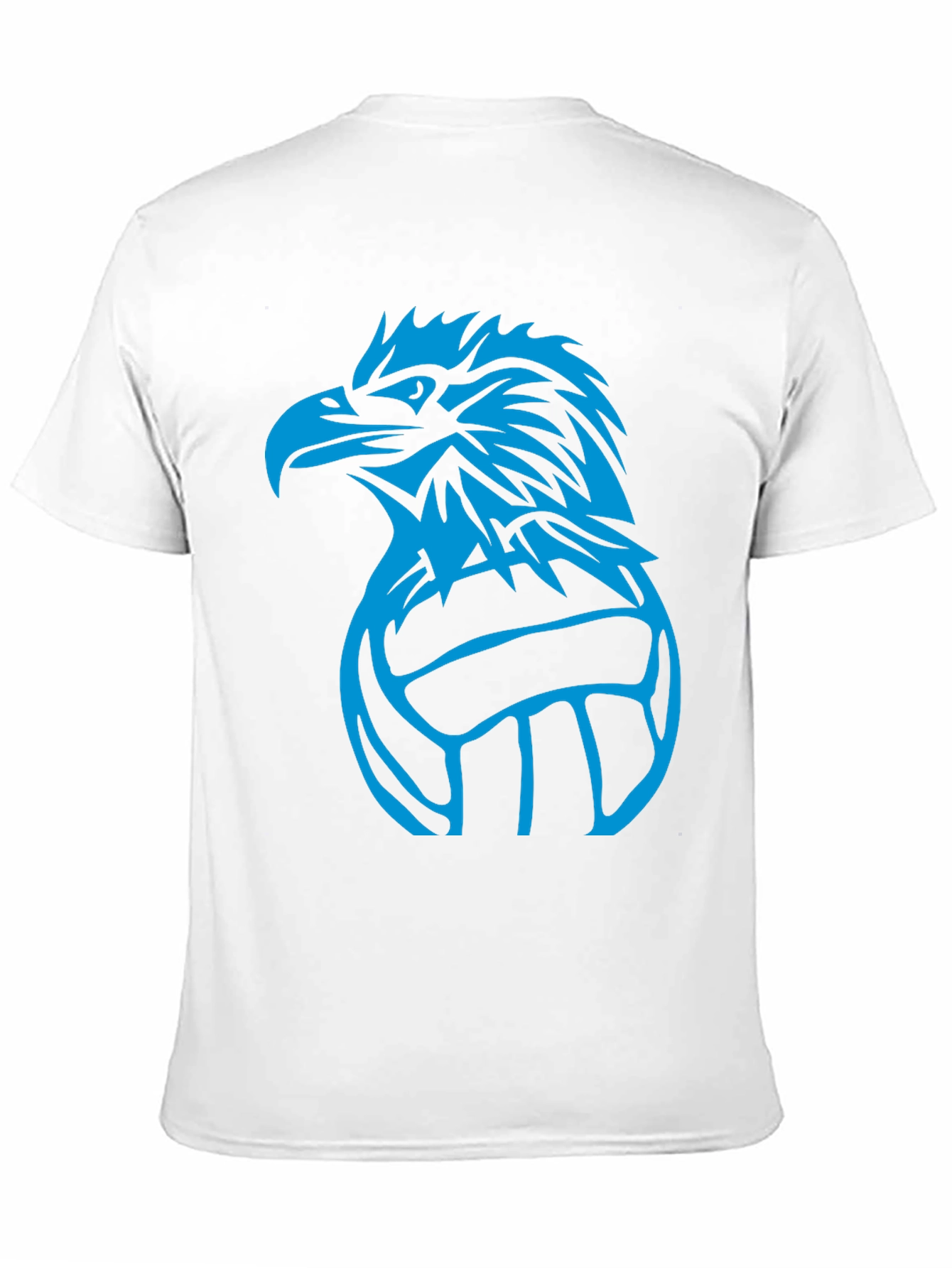 Eagle Volleyball Graphic Tee - Black