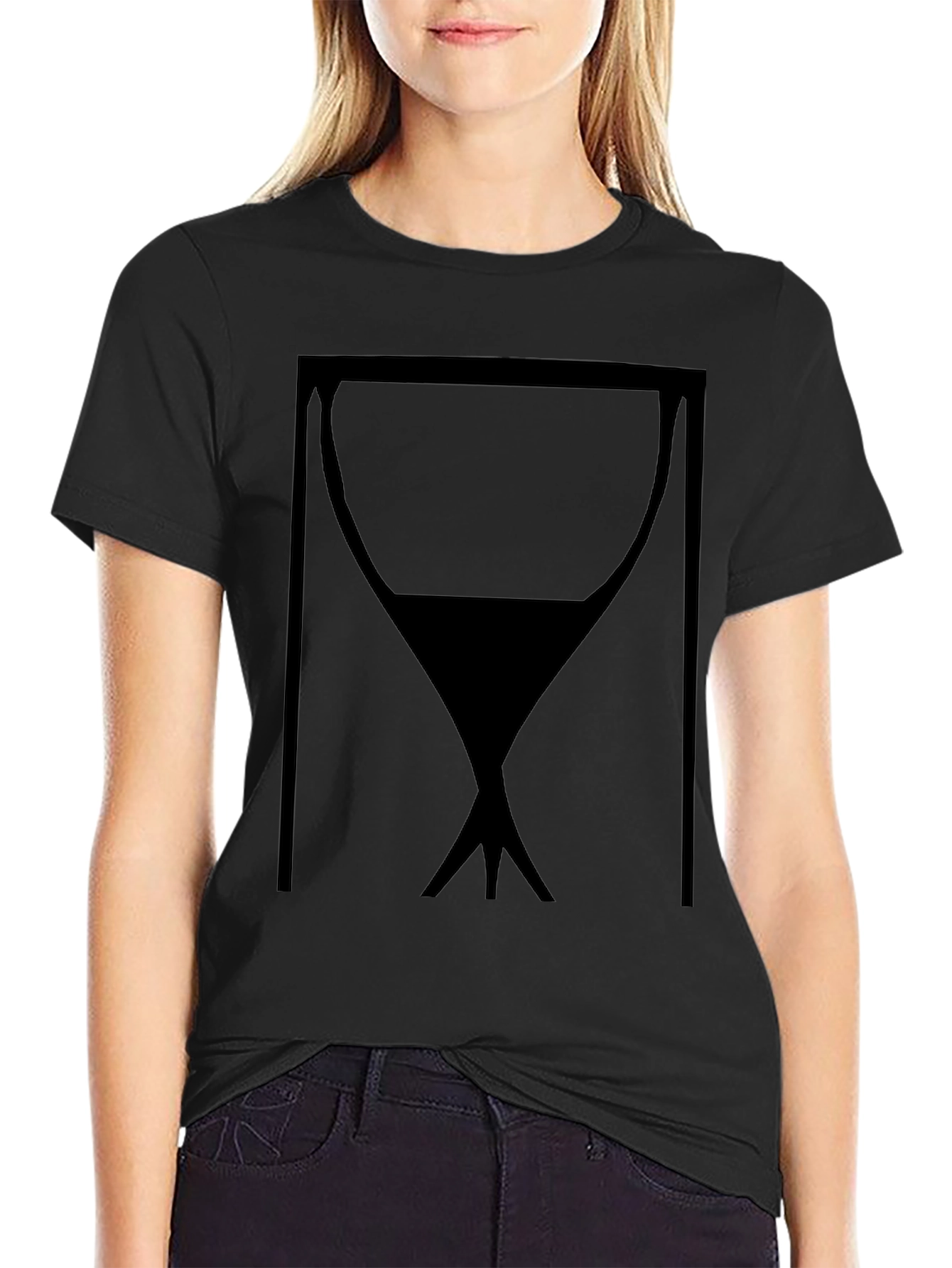 Abstract Graphic Tee - Modern Minimalist Design
