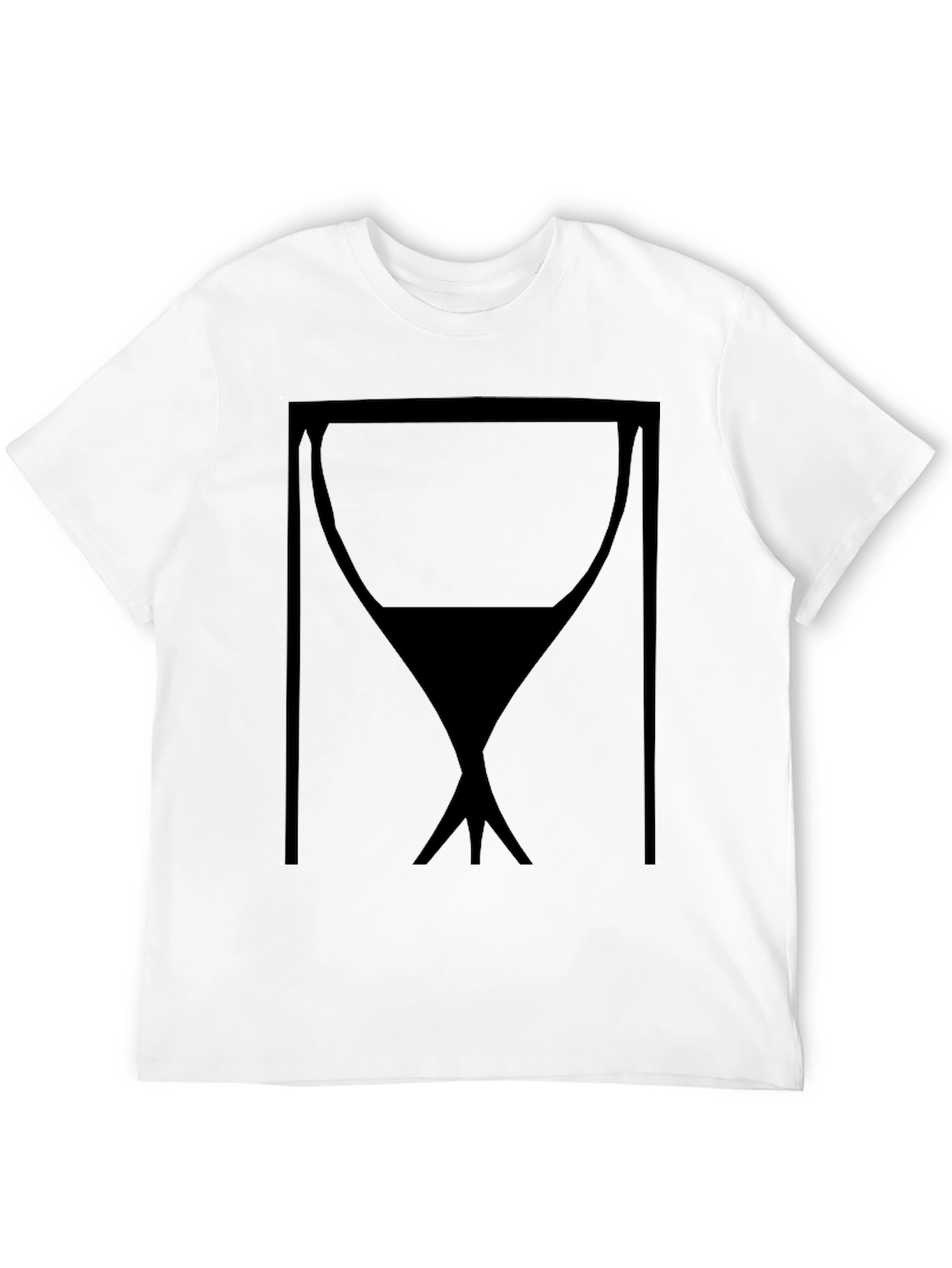Abstract Graphic Tee - Modern Minimalist Design