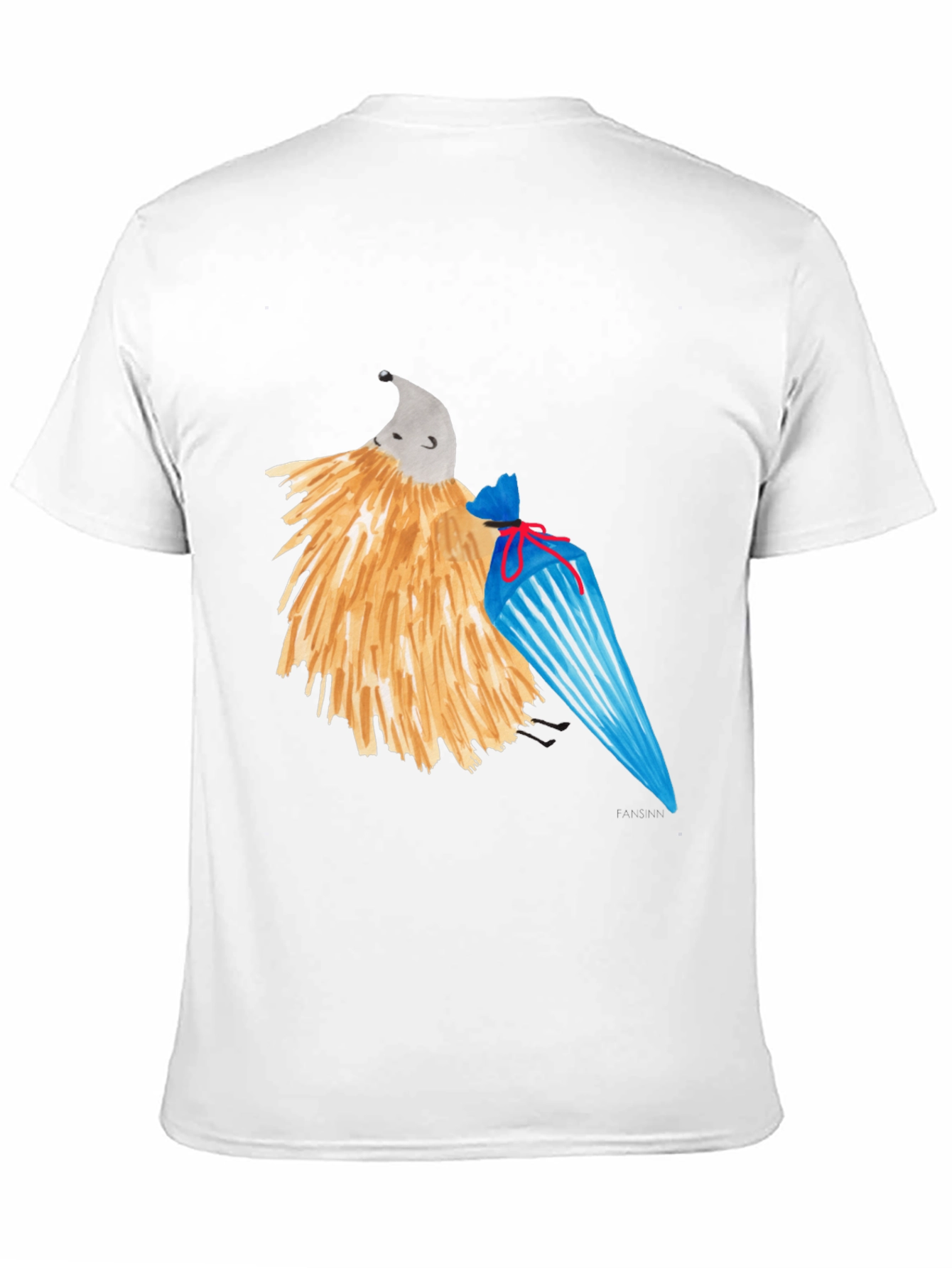 Whimsical Hedgehog T-Shirt - Unique Design