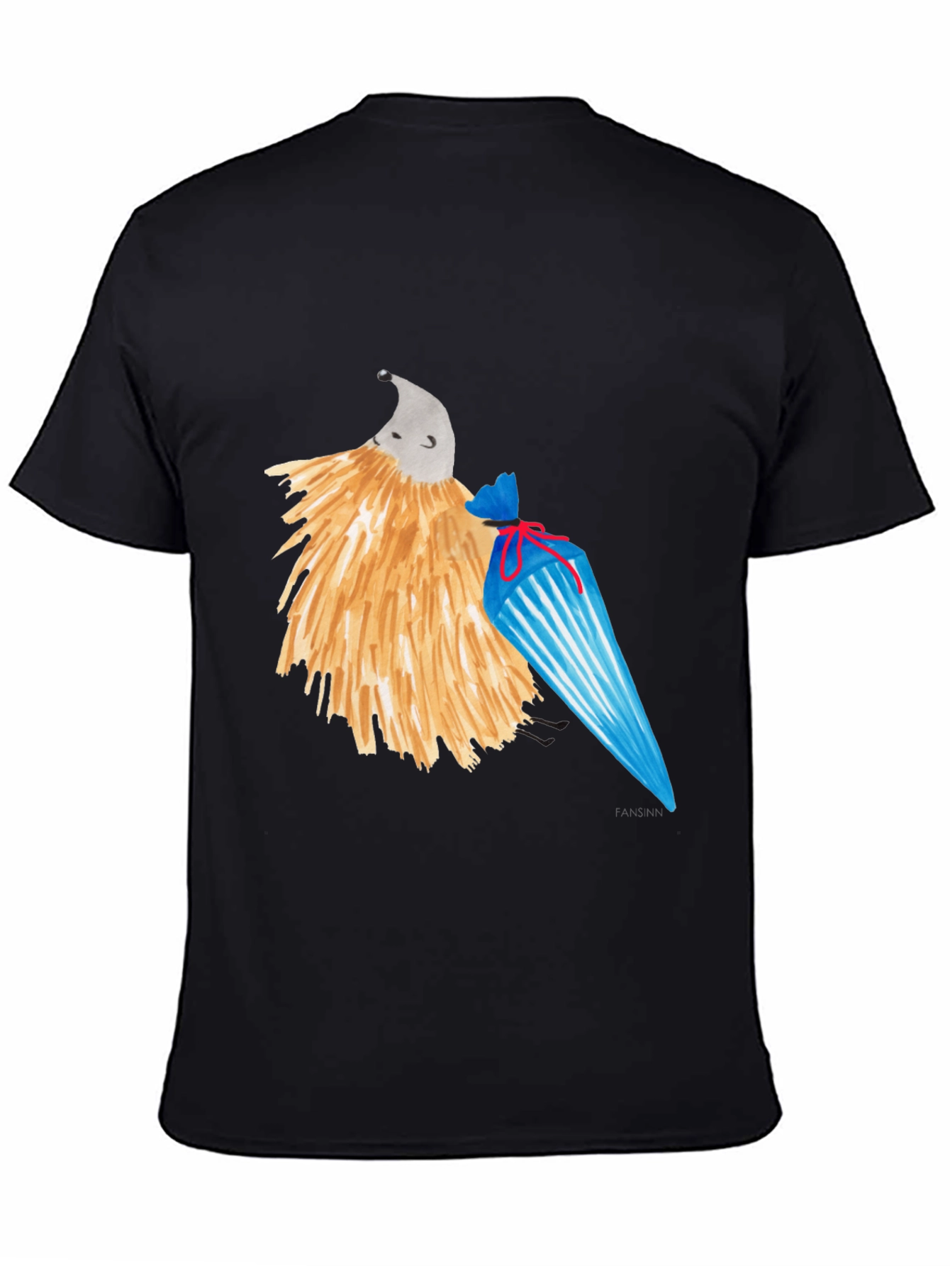 Whimsical Hedgehog T-Shirt - Unique Design