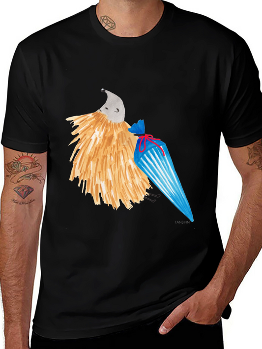 Whimsical Hedgehog T-Shirt - Unique Design