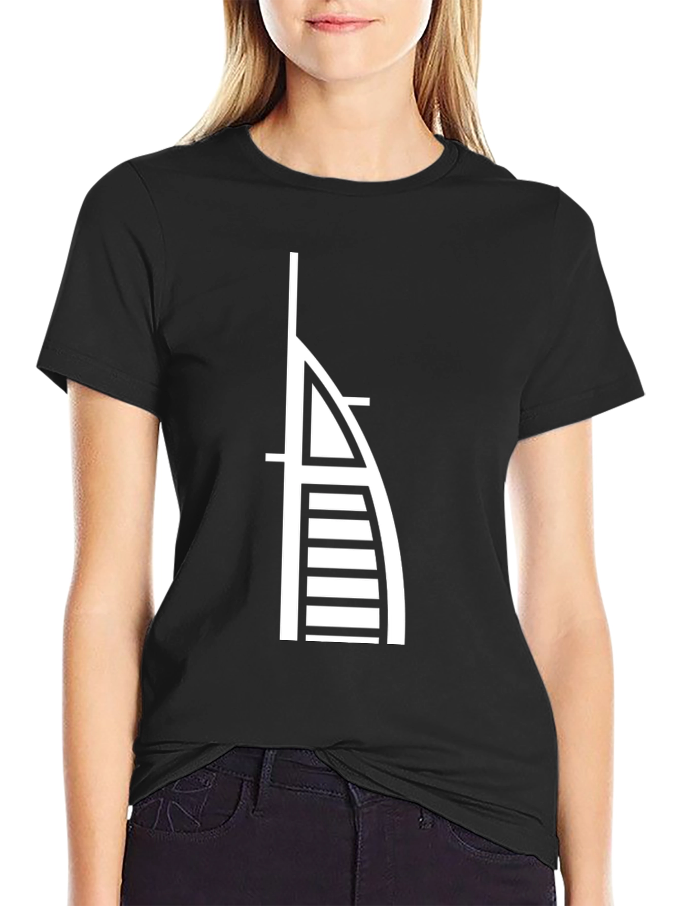Dubai Silhouette T-Shirt - Modern Graphic Tee