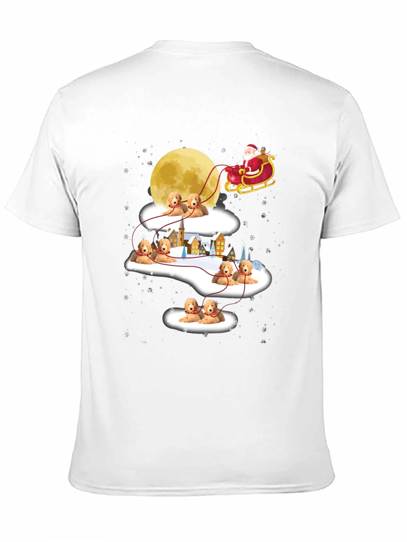 Festive Dog Sleigh T-Shirt