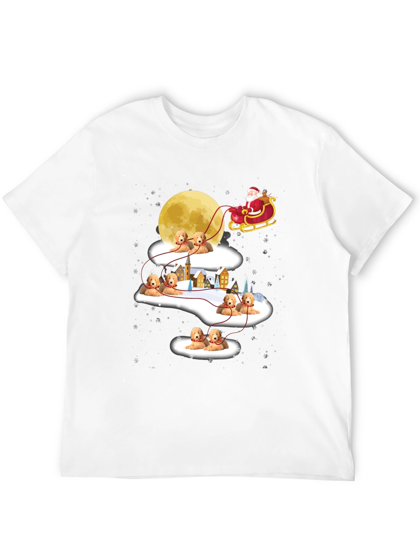 Festive Dog Sleigh T-Shirt