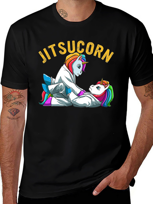 Jitsucorn T-Shirt - Funny Jiu Jitsu Unicorn Tee