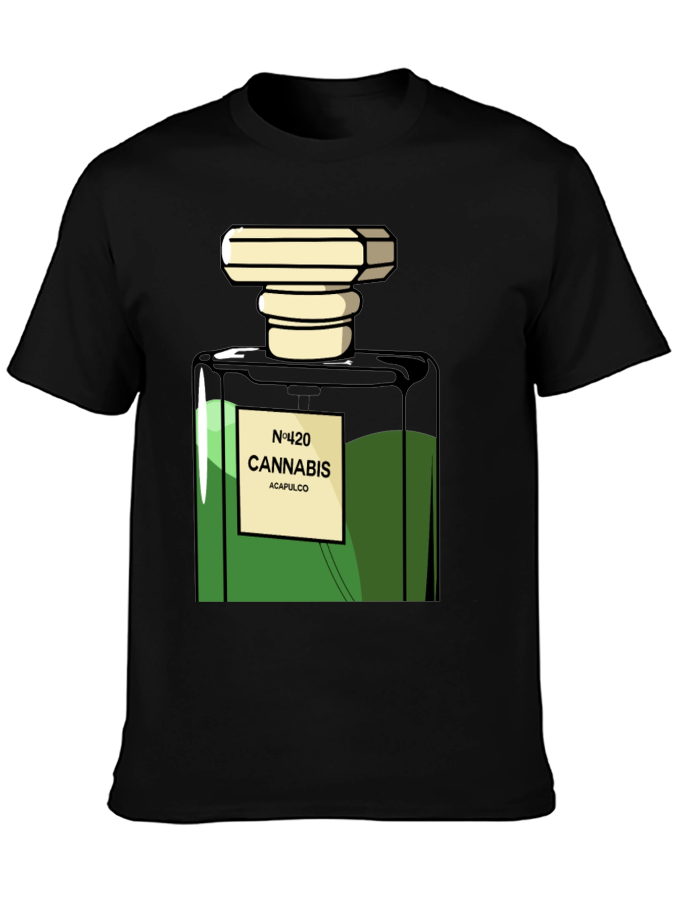 Cannabis Perfume Parody T-Shirt
