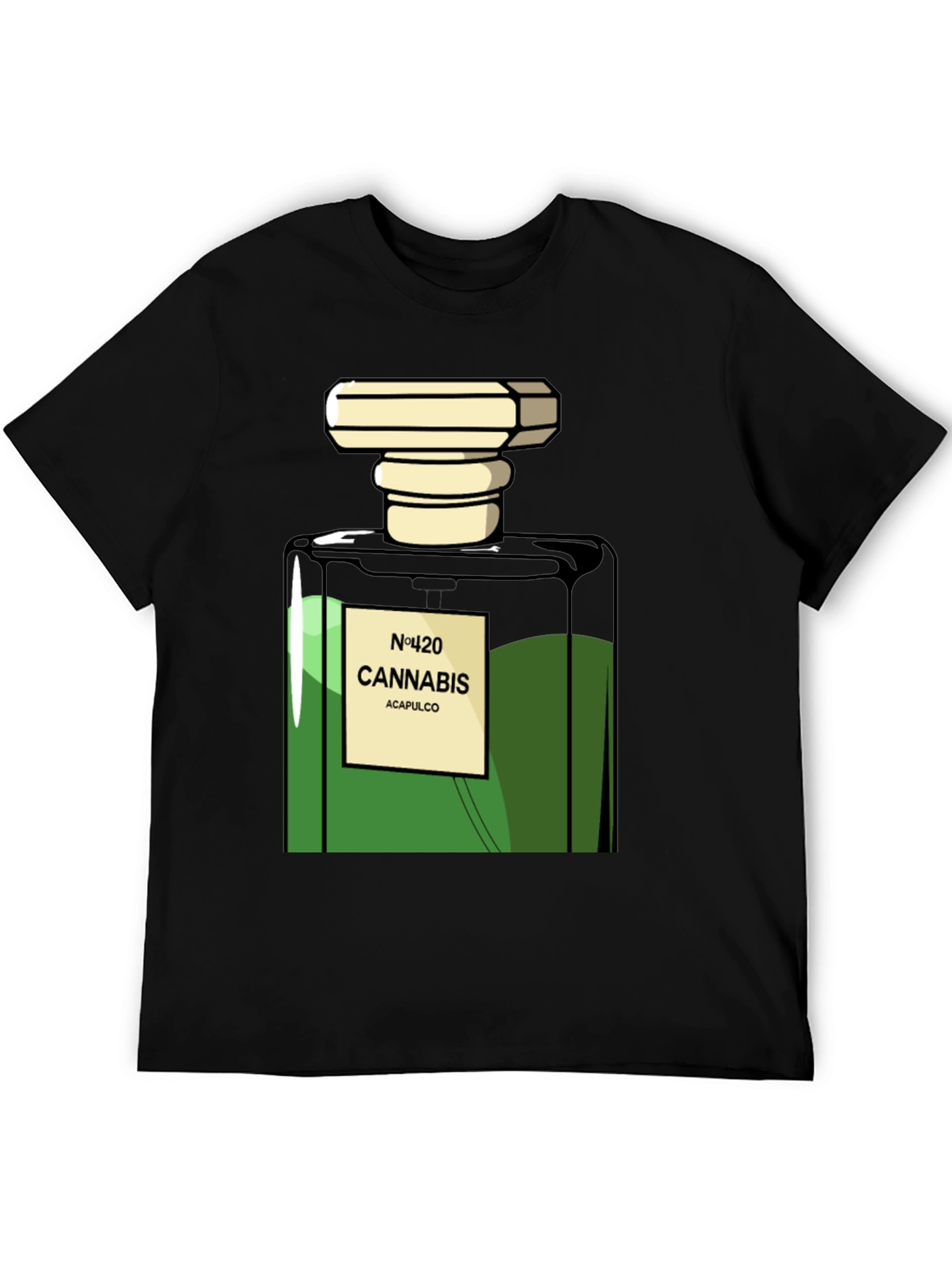 Cannabis Perfume Parody T-Shirt