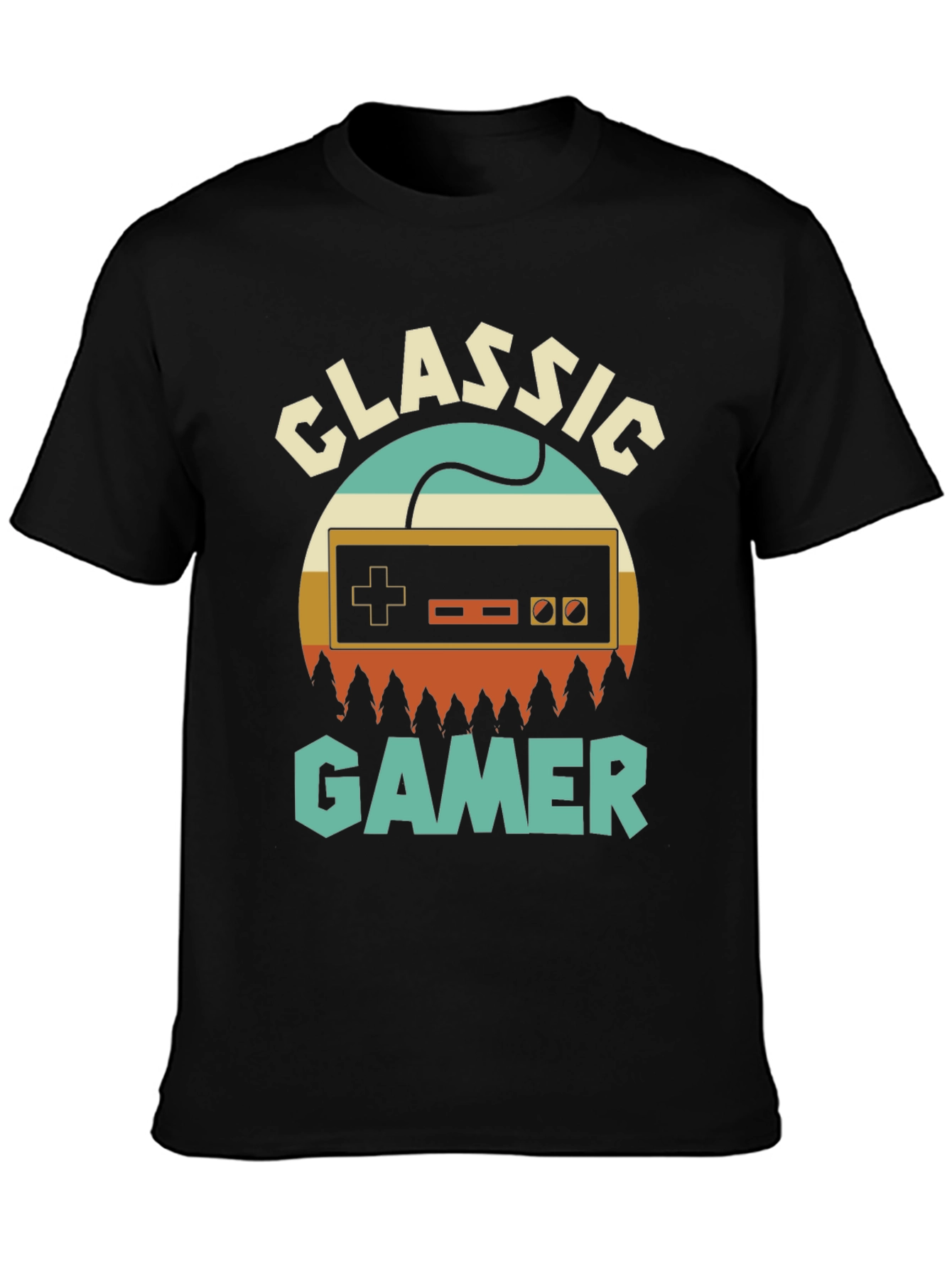 Classic Gamer T-Shirt - Retro Console Design