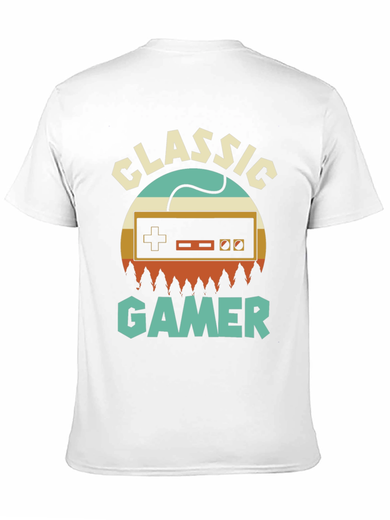 Classic Gamer T-Shirt - Retro Console Design