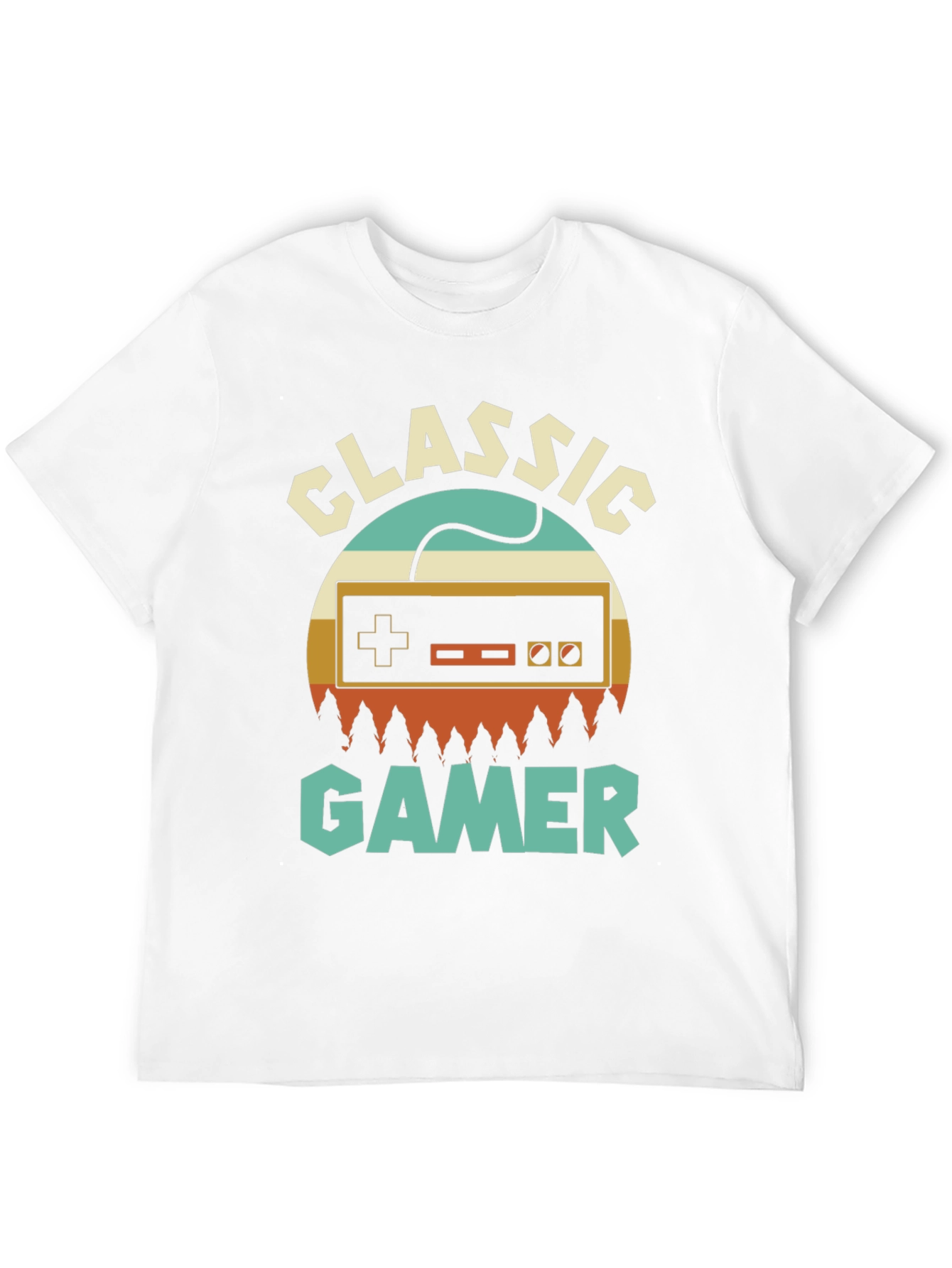 Classic Gamer T-Shirt - Retro Console Design