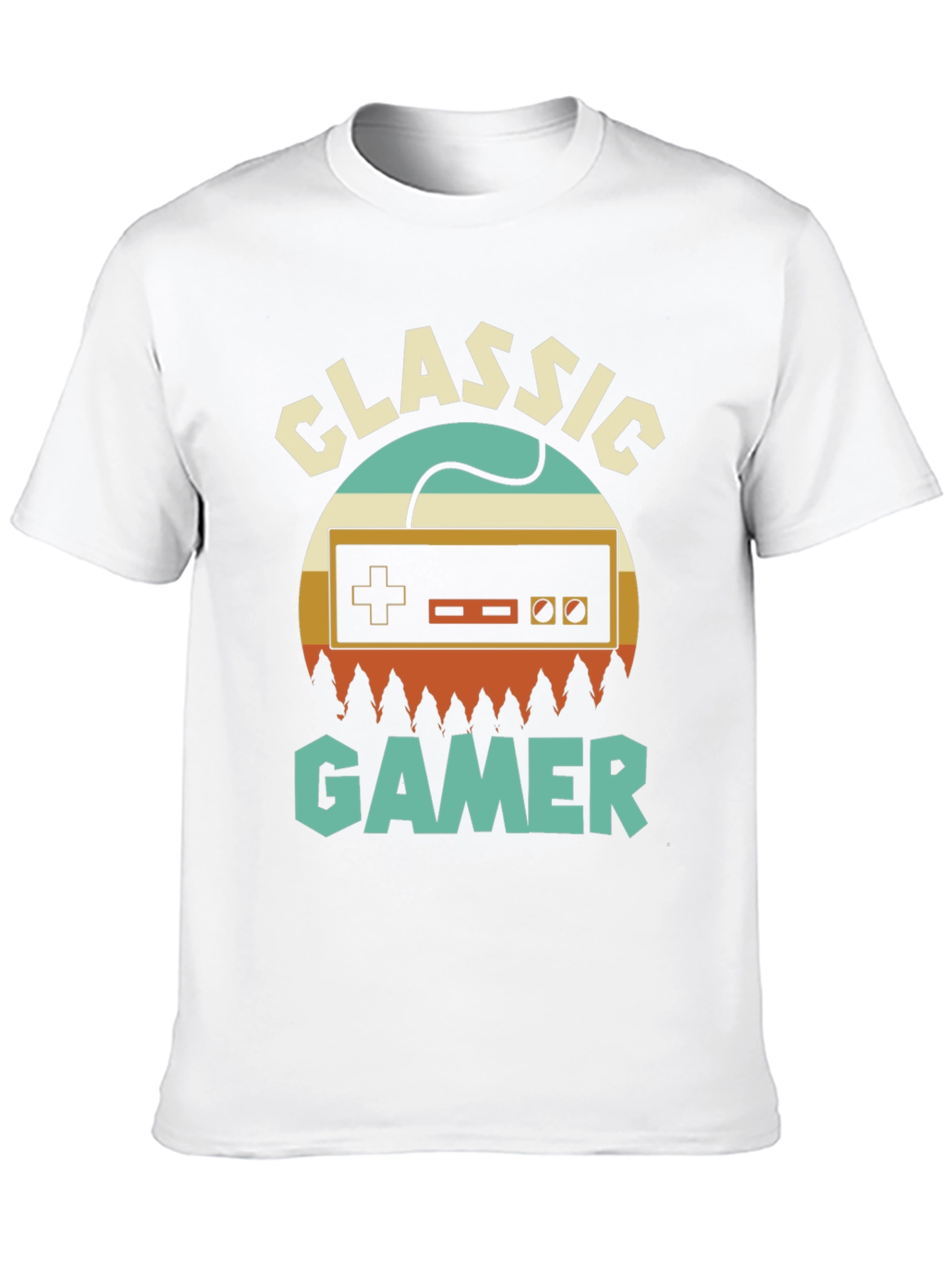 Classic Gamer T-Shirt - Retro Console Design