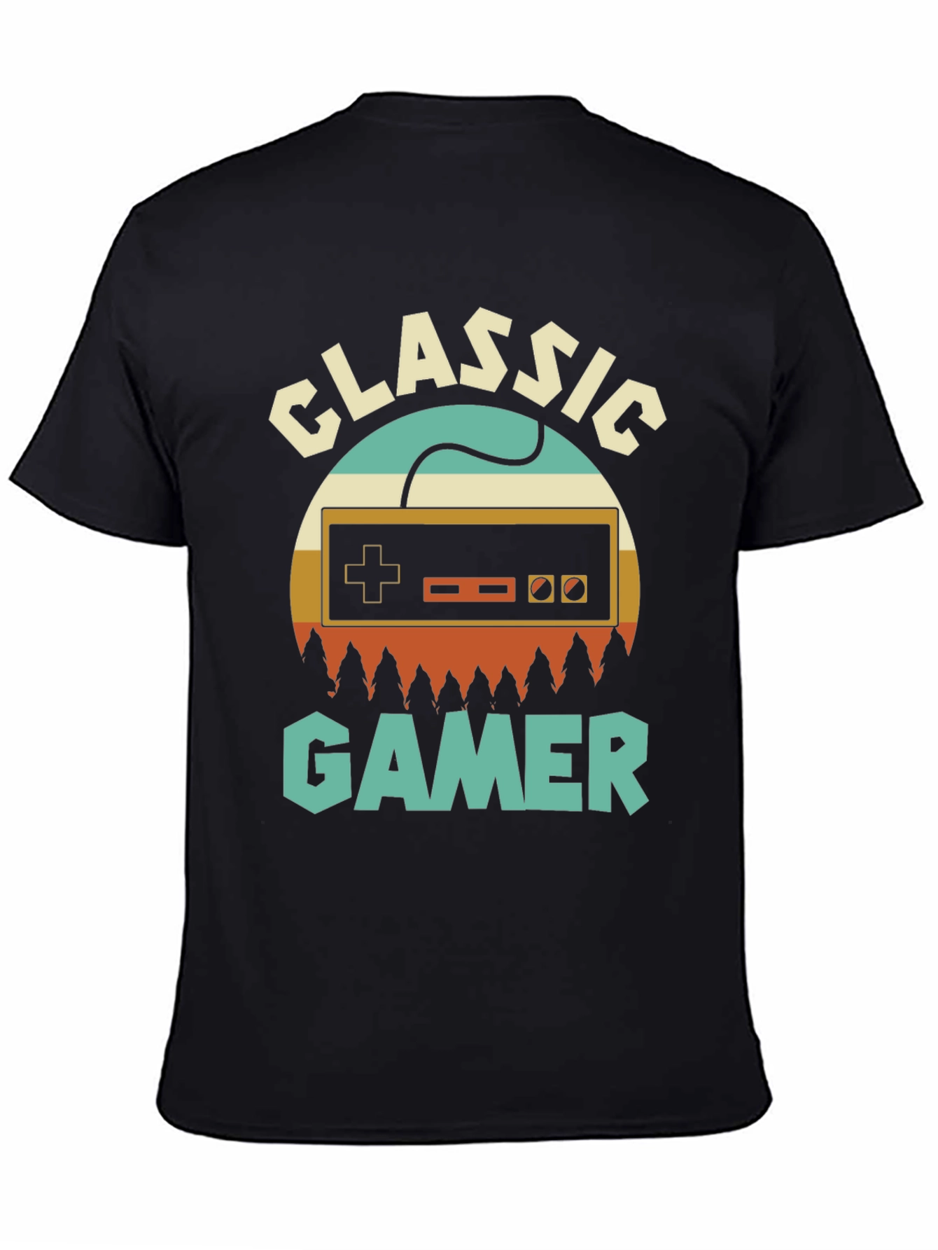 Classic Gamer T-Shirt - Retro Console Design