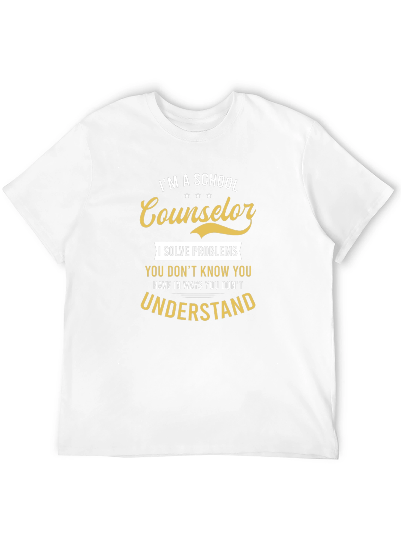 School Counselor T-Shirt - Problem Solver Tee