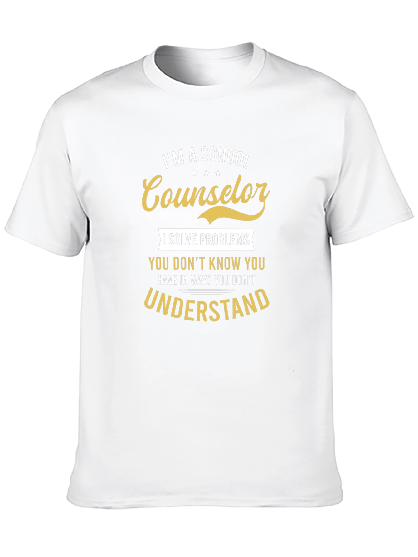 School Counselor T-Shirt - Problem Solver Tee