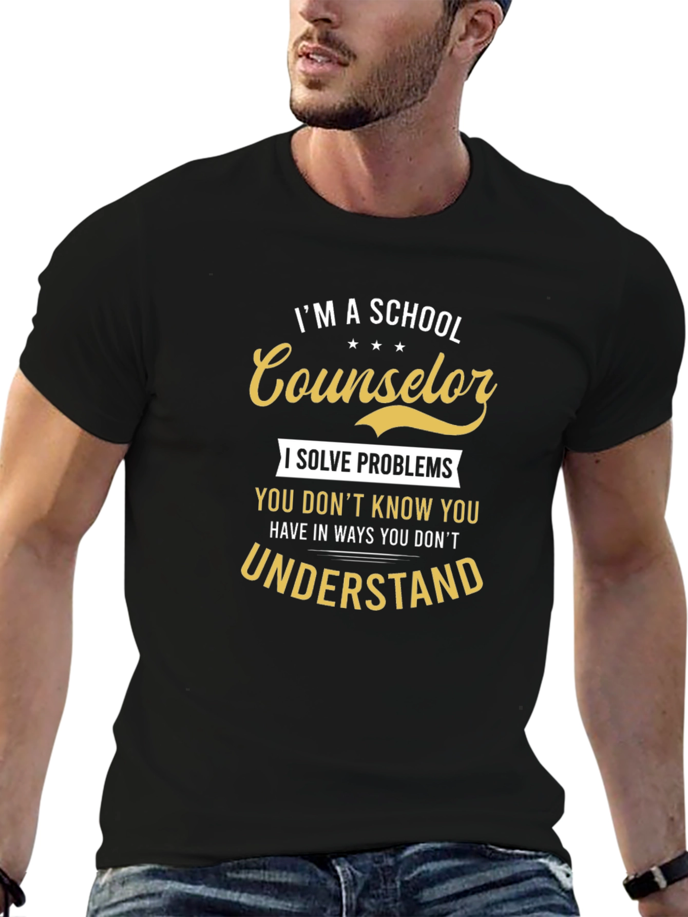 School Counselor T-Shirt - Problem Solver Tee