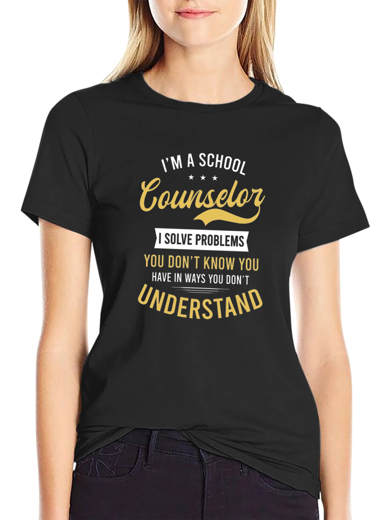 School Counselor T-Shirt - Problem Solver Tee