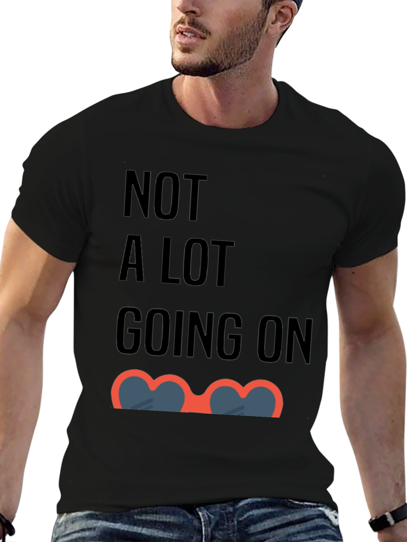 Funny Not A Lot Going On Graphic Tee