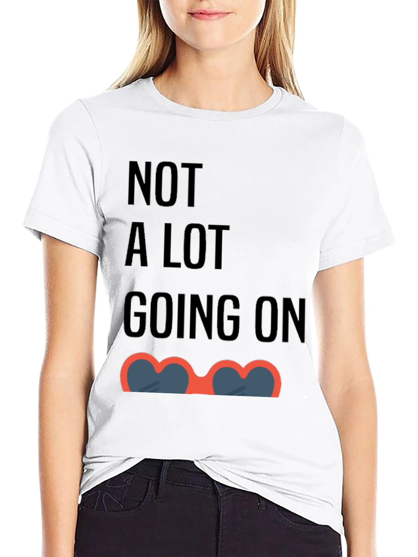 Funny Not A Lot Going On Graphic Tee