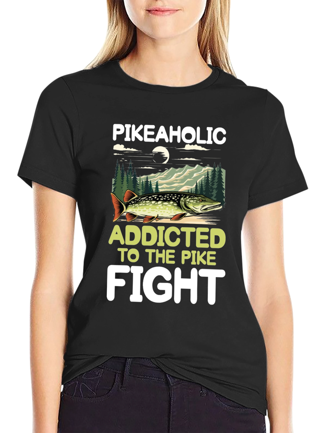 Pikeaholic Addicted to the Pike Fight T-Shirt