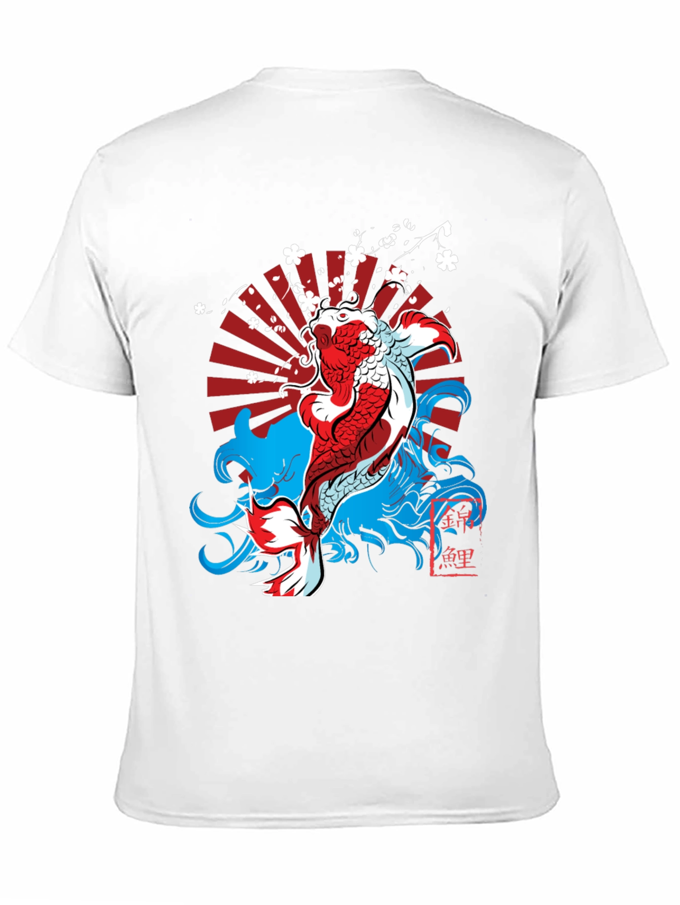 Koi Fish Graphic Tee - Japanese Style