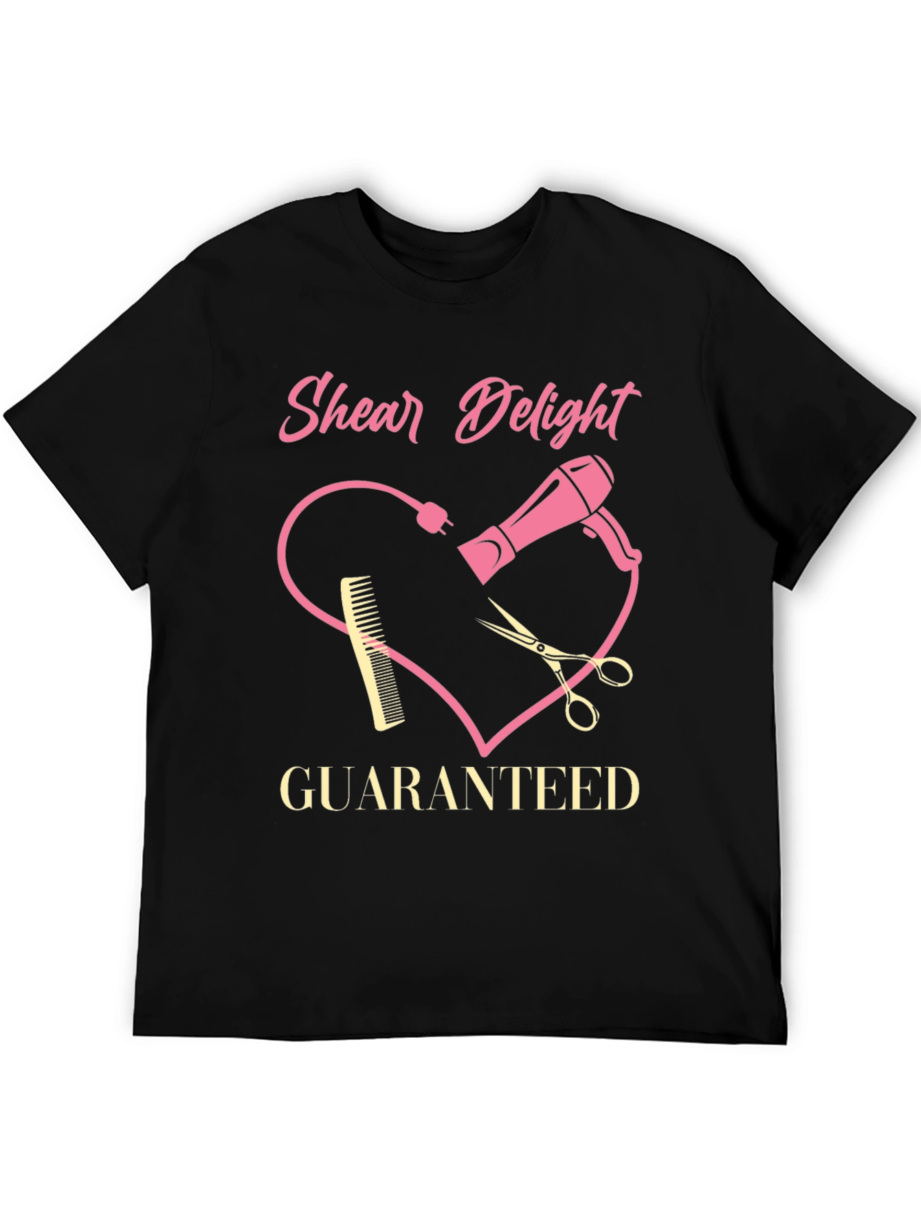 Shear Delight Graphic Tee - Hairdresser T-Shirt