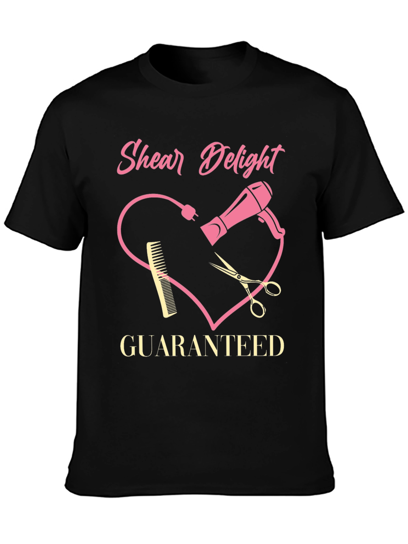 Shear Delight Graphic Tee - Hairdresser T-Shirt
