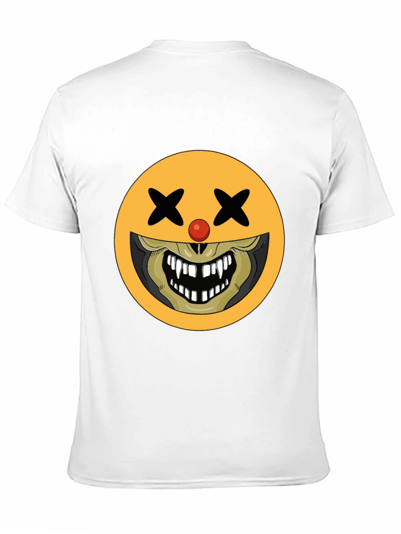 Creepy Clown Emoji Graphic Tee