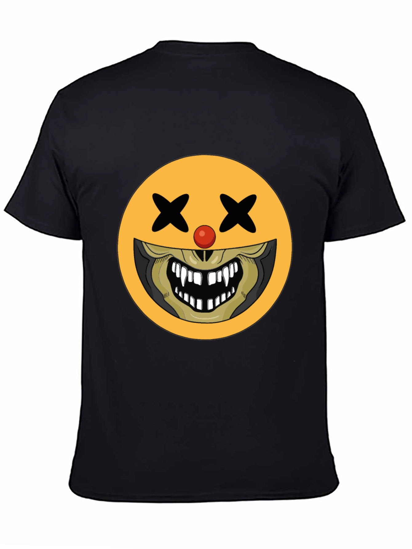 Creepy Clown Emoji Graphic Tee