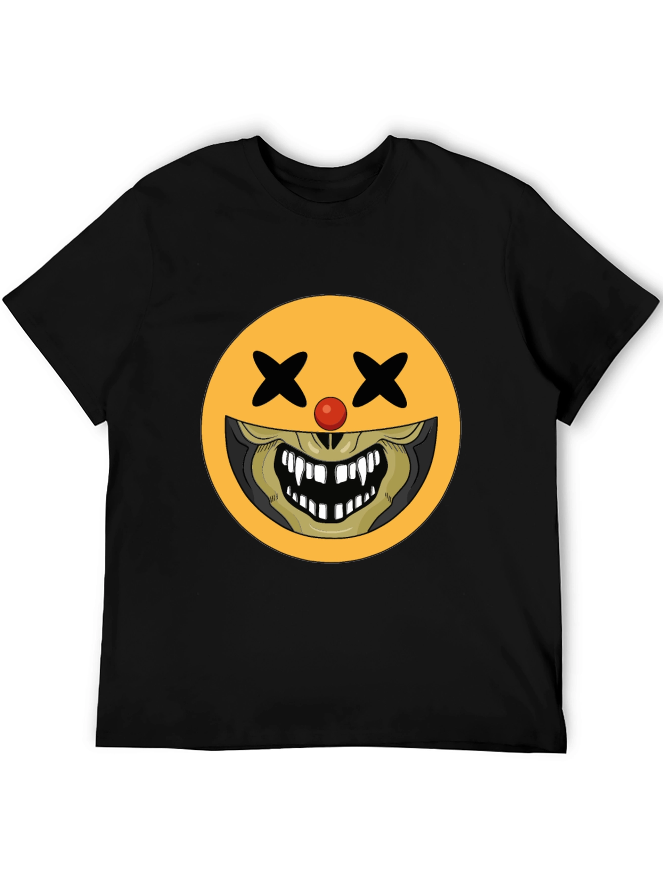 Creepy Clown Emoji Graphic Tee