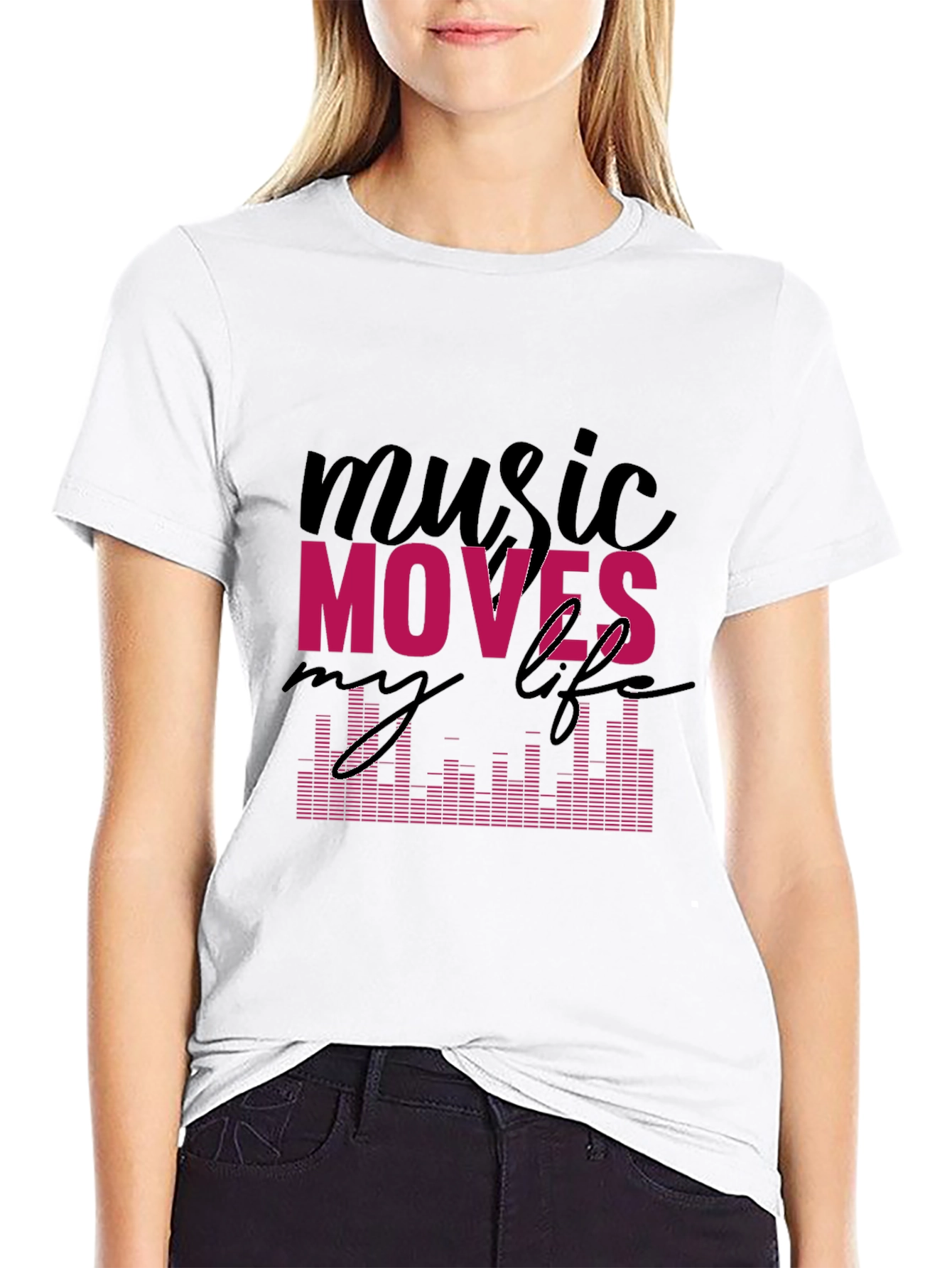 Music Moves My Life Graphic Tee