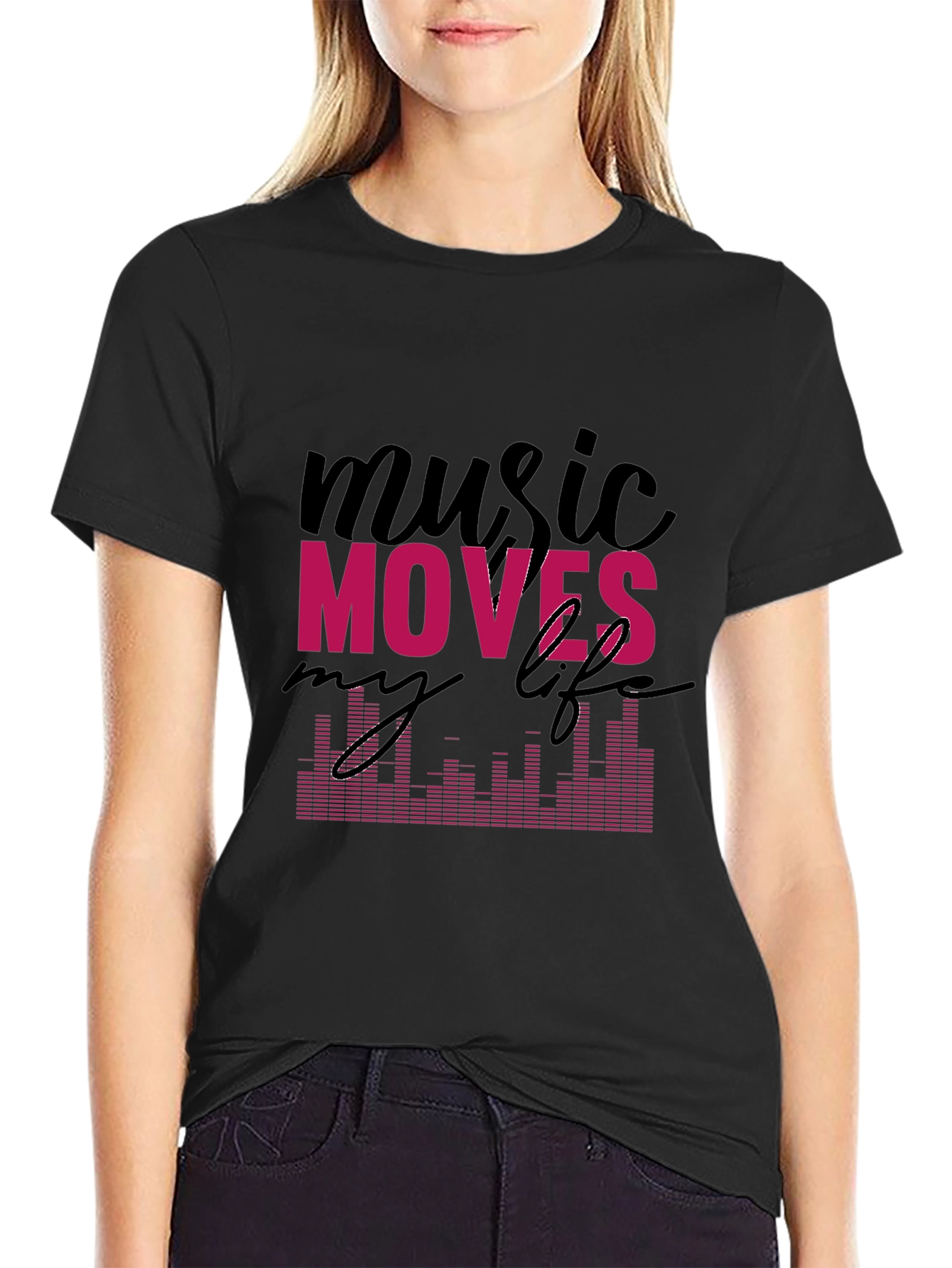 Music Moves My Life Graphic Tee