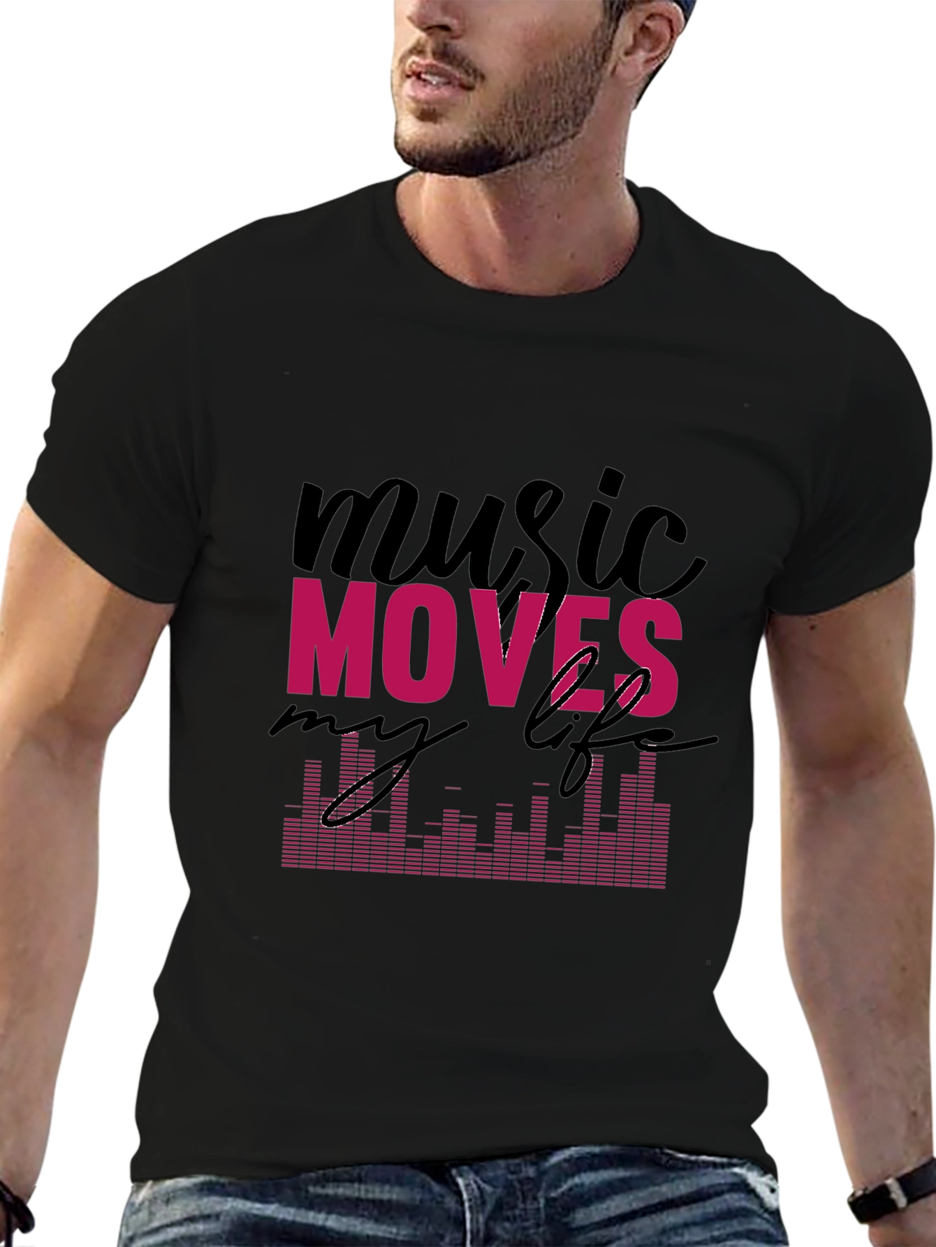 Music Moves My Life Graphic Tee